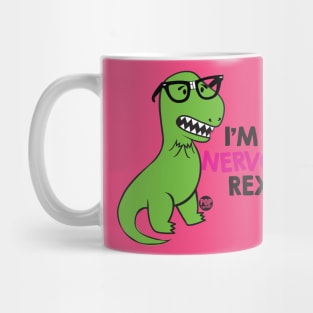 NERVOUS REX DINO Mug